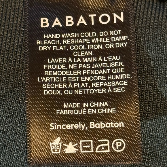 Aritzia Babaton | Sculpt Knit Trajectory Turtleneck | Scarab/Forest Green | M - Picture 12 of 13